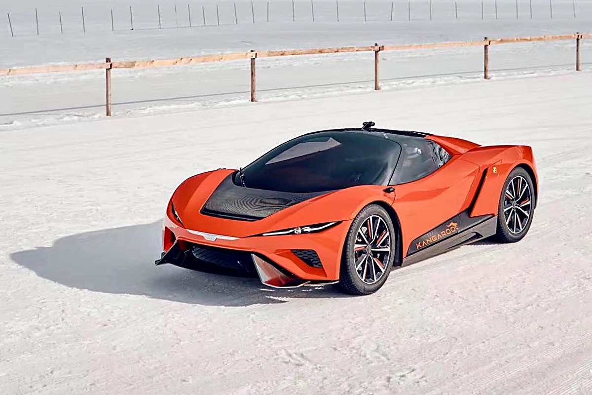 High-performance sports coupe